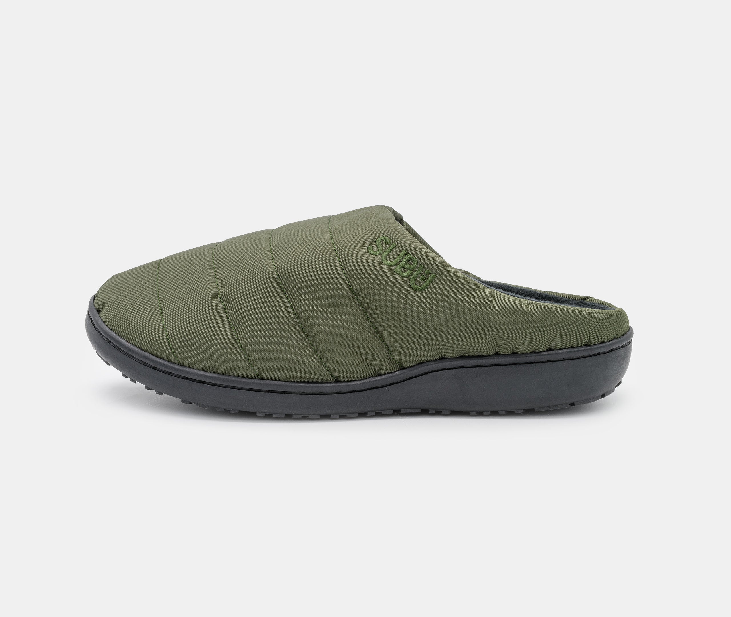 SUBU Nannen Slippers - Khaki、mySite、topwebapps