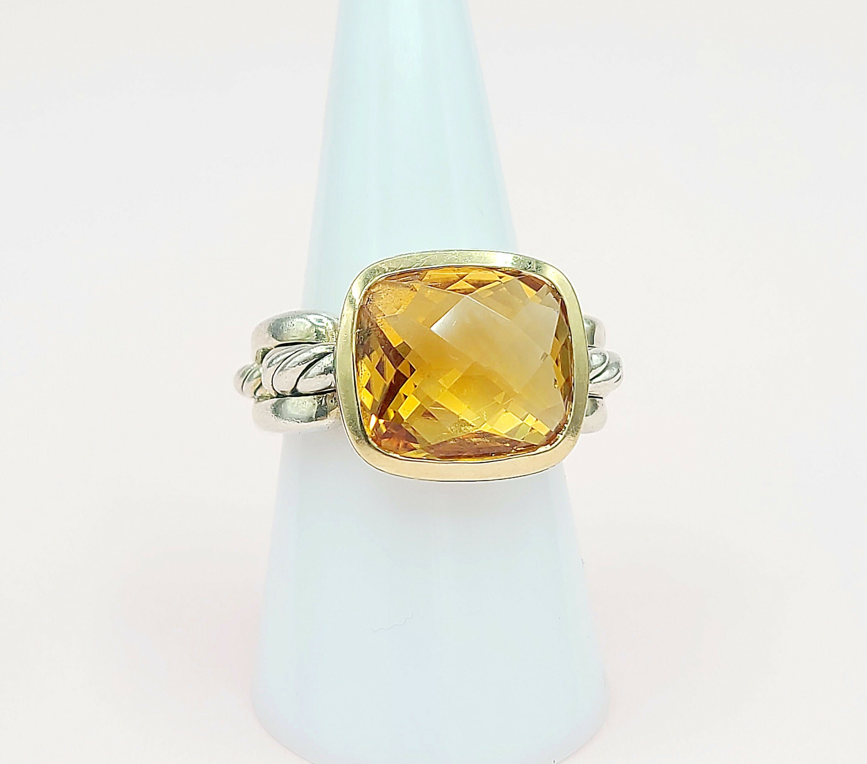 David Yurman Wellesley Link Ring 鈥?Citrine & Gold、mySite、hinf8tx79
