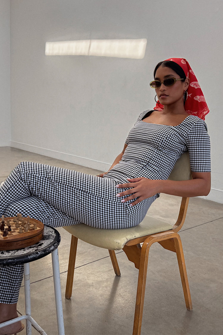 Gingham Top、mySite、solidvoid