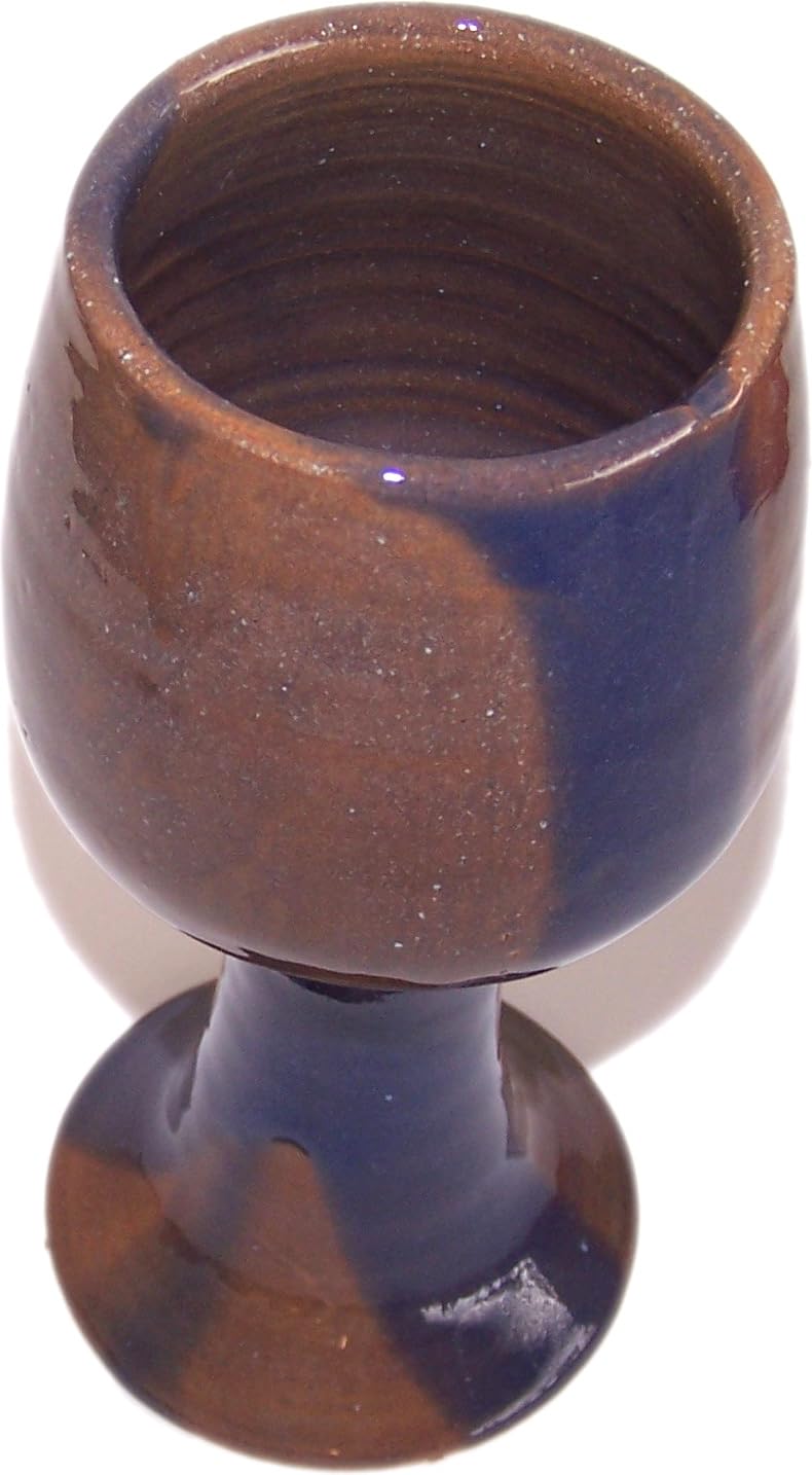  Holy Land Market Terra Cotta Biblical Wine Goblet Communion Chalice、mySite、elrpsem3k