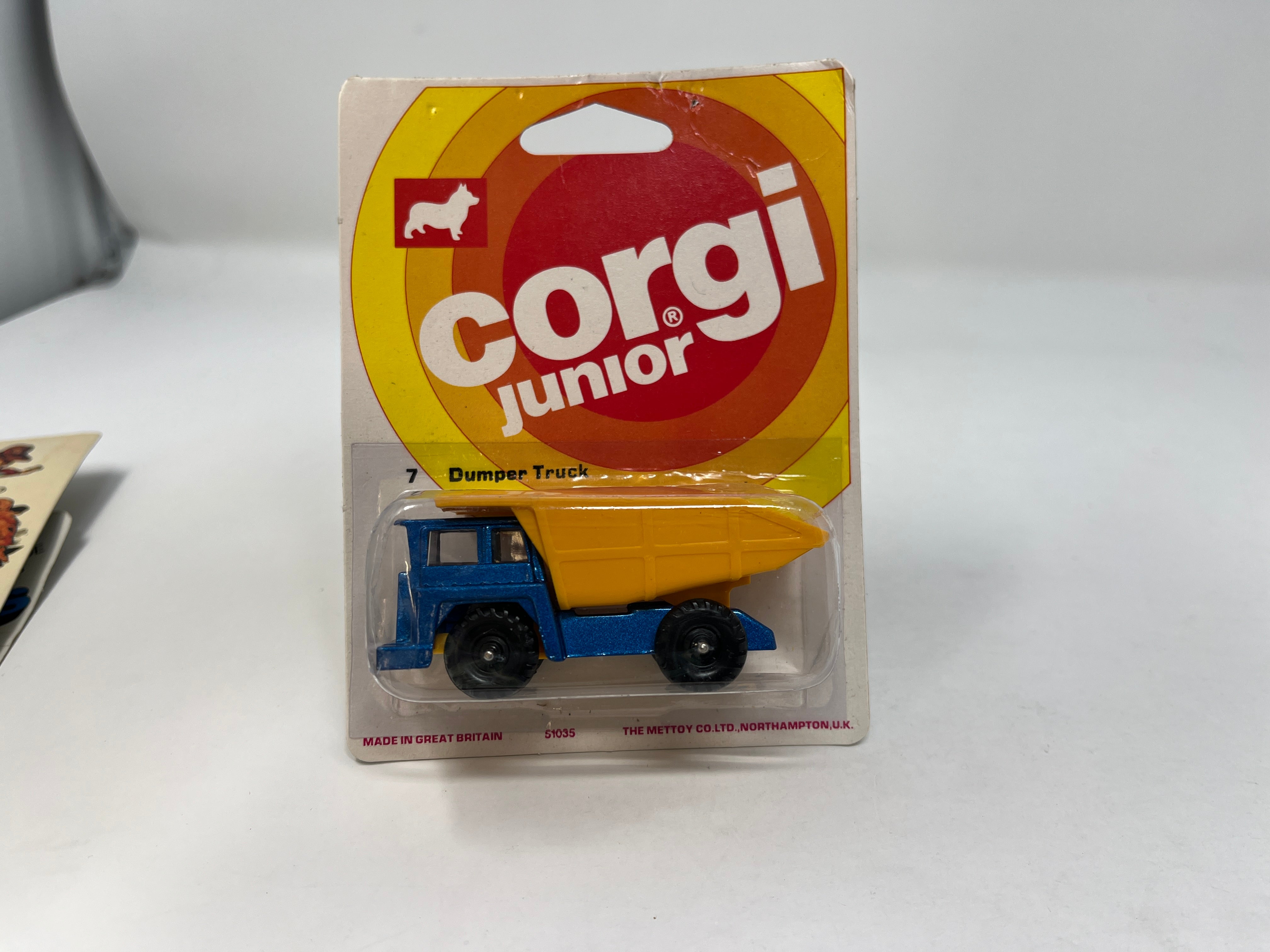 Dumper Truck 7 * Corgi junior 1:64 scale、mySite、hgirdovlk