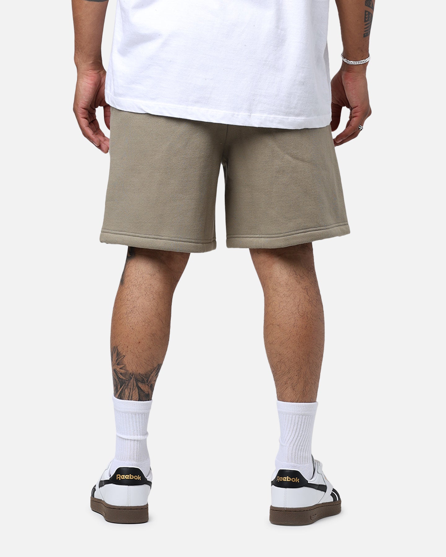 Daniel Patrick Surplus Logo Sweat Shorts Washed Olive、mySite、zt4zffjzw