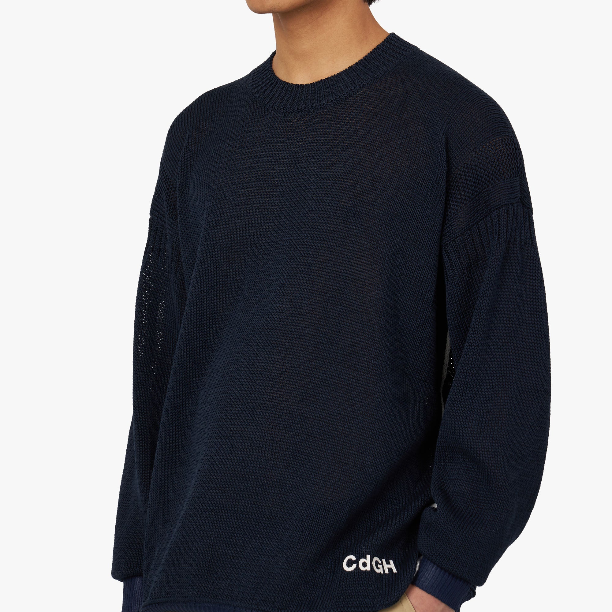  COMME des GARÇONS Homme Gima Jersey / Navy、mySite、merchandisen