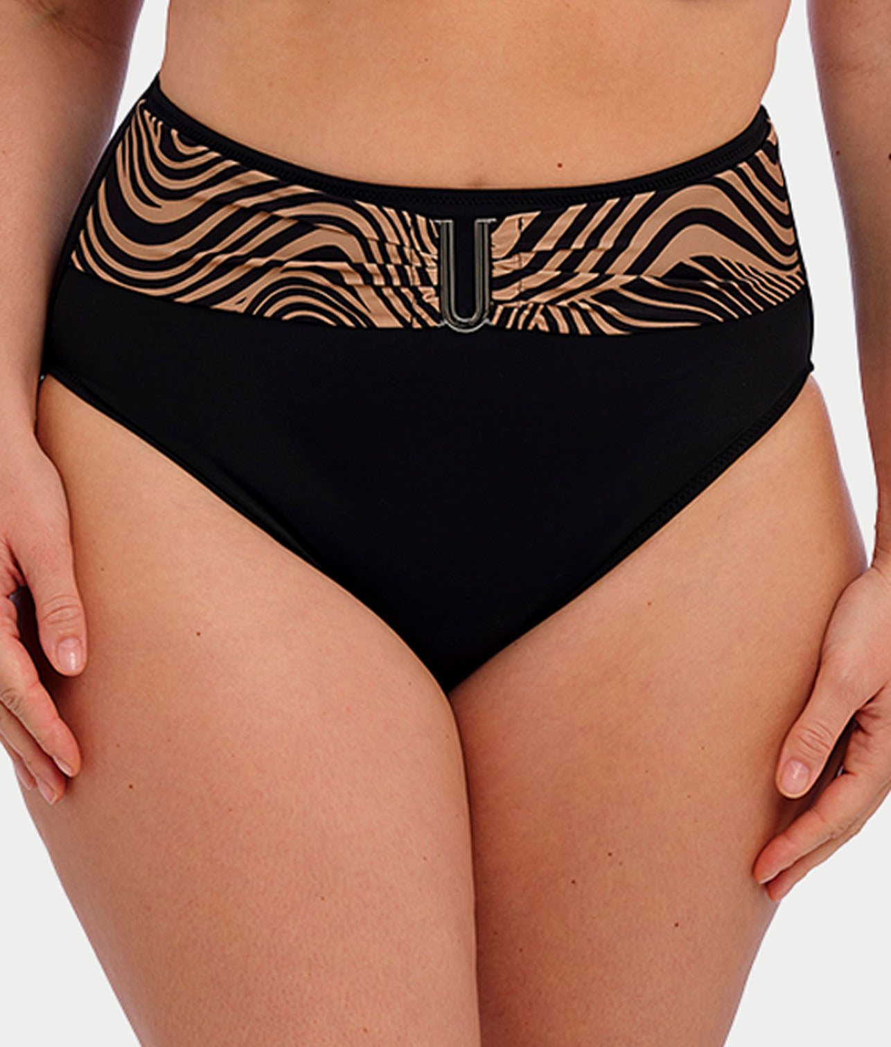  Pemba Island High-Waist Bikini Bottom、mySite、justintrudeaud