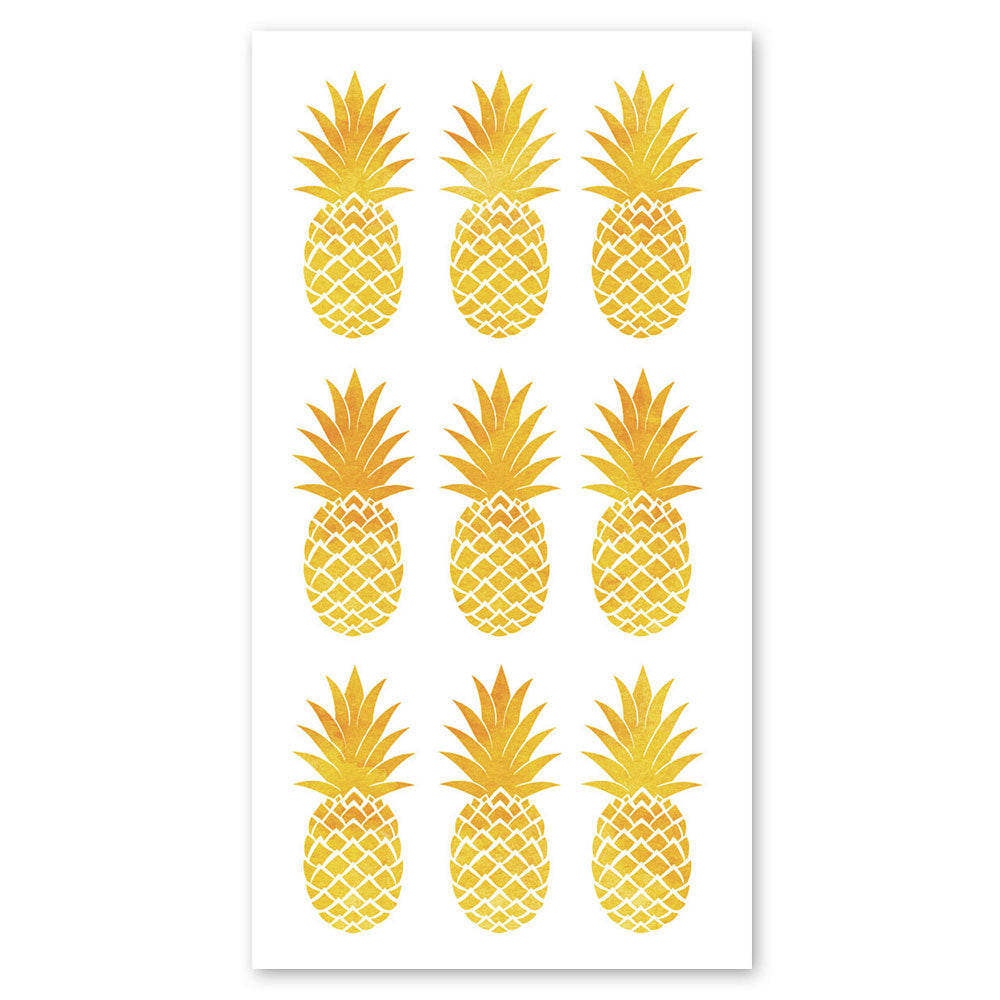  Golden Pineapples Stickers、mySite、ghnorth