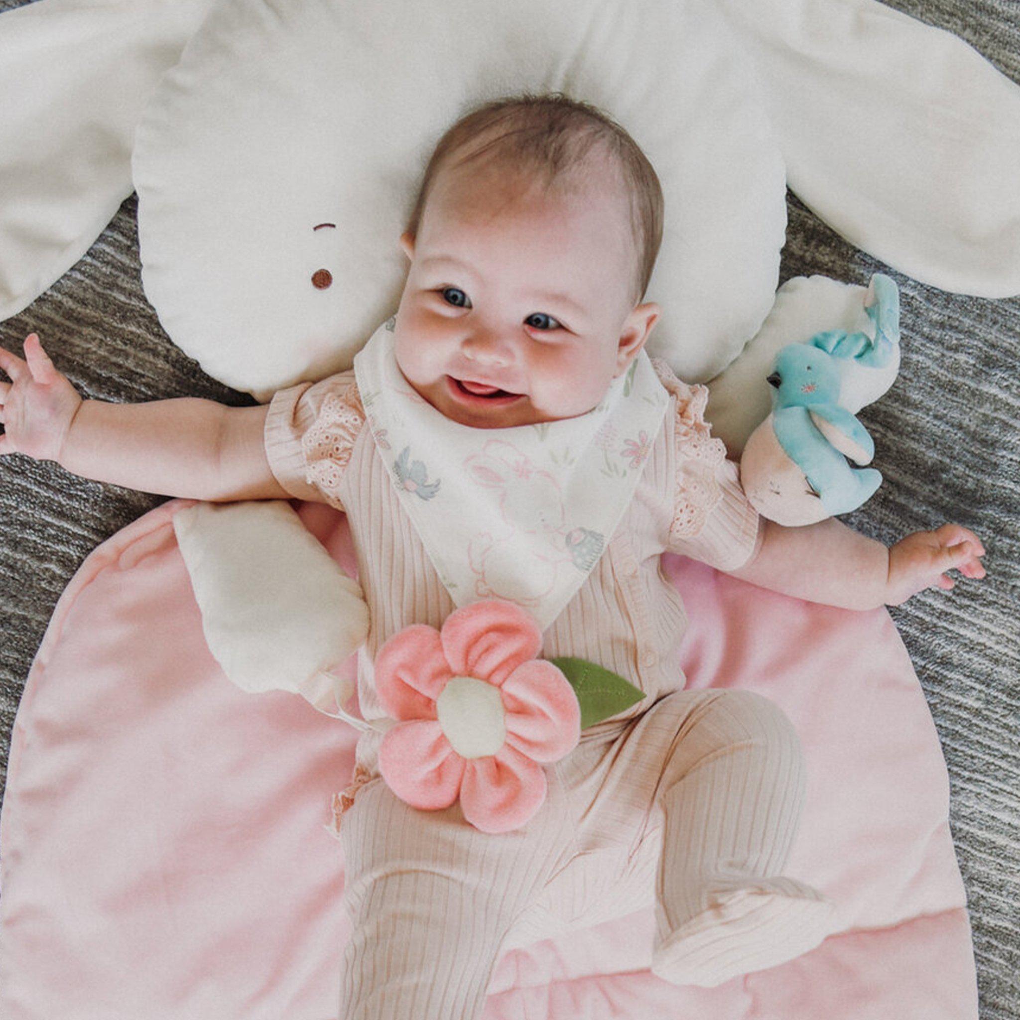 RETIRED - Friendship Blossoms Dribble Bibs - 2 Pack、mySite、g9winljtr