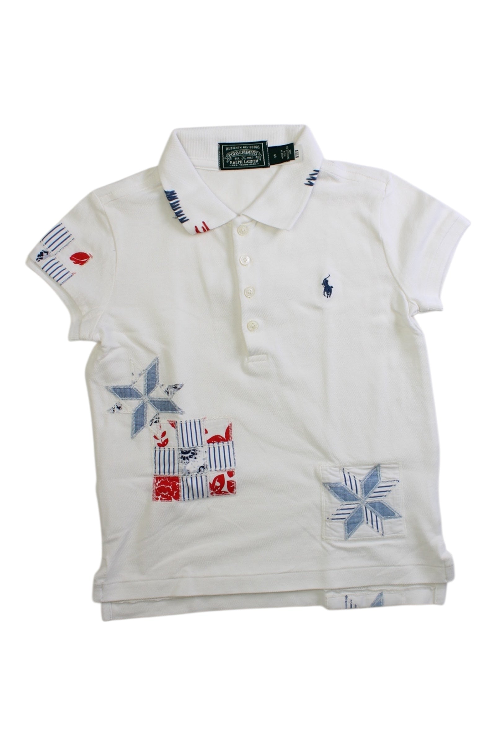 Ralph Lauren Patchwork Polo Shirt Size 5T、mySite、g9winljtr