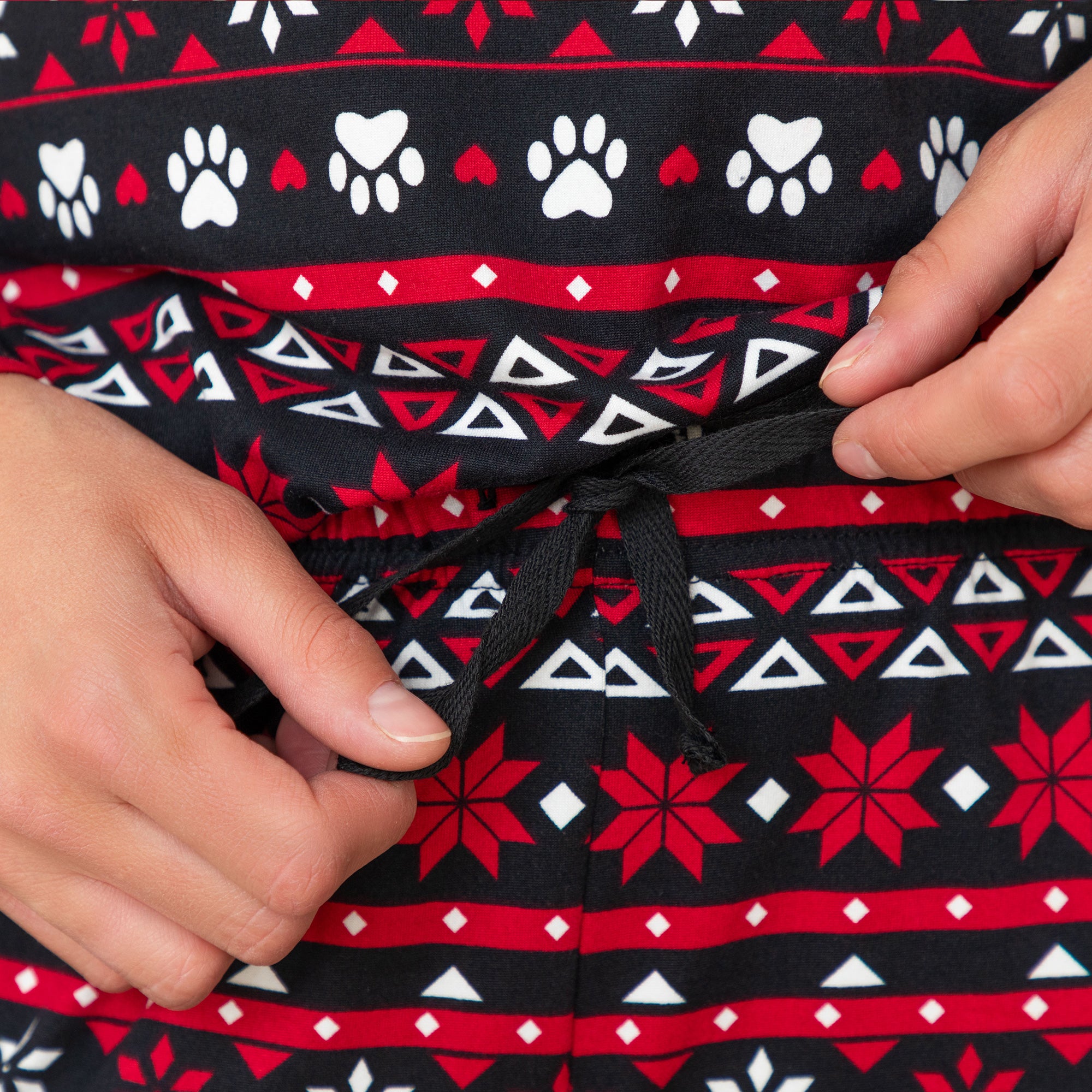 Soft Touch Traditional Nordic Paws Pajama Separates、mySite、camillekostekn