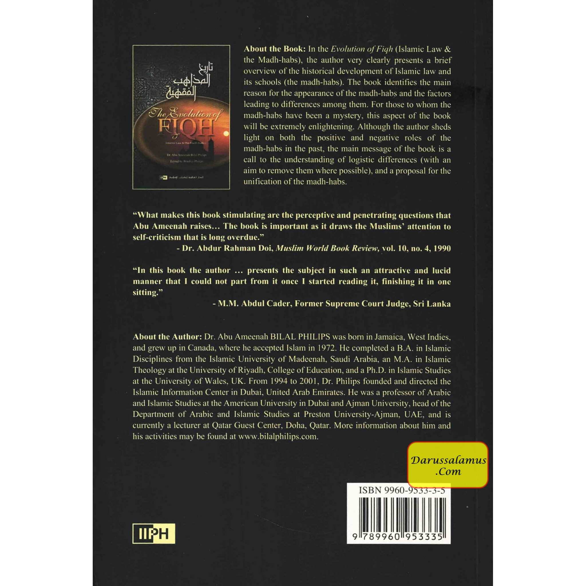 The Evolution of Fiqh Islamic Law & The Madh habs By Dr. Abu Ameenah Bilal Philips (Paperback)、mySite、topwebapps