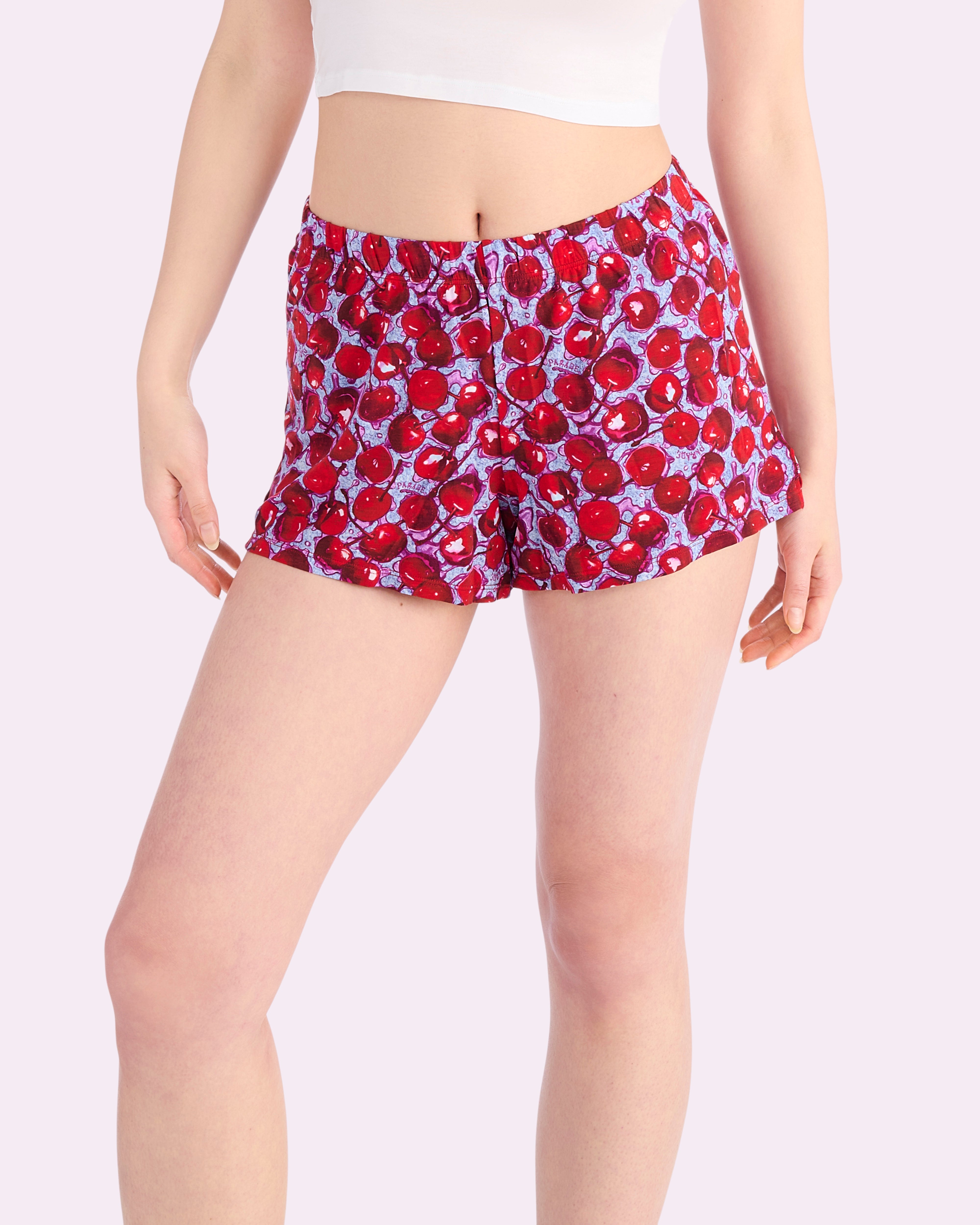 New:Cotton Lounge Shorts | New:Cotton (Wet Cherries)、mySite、bengalsvssteelers