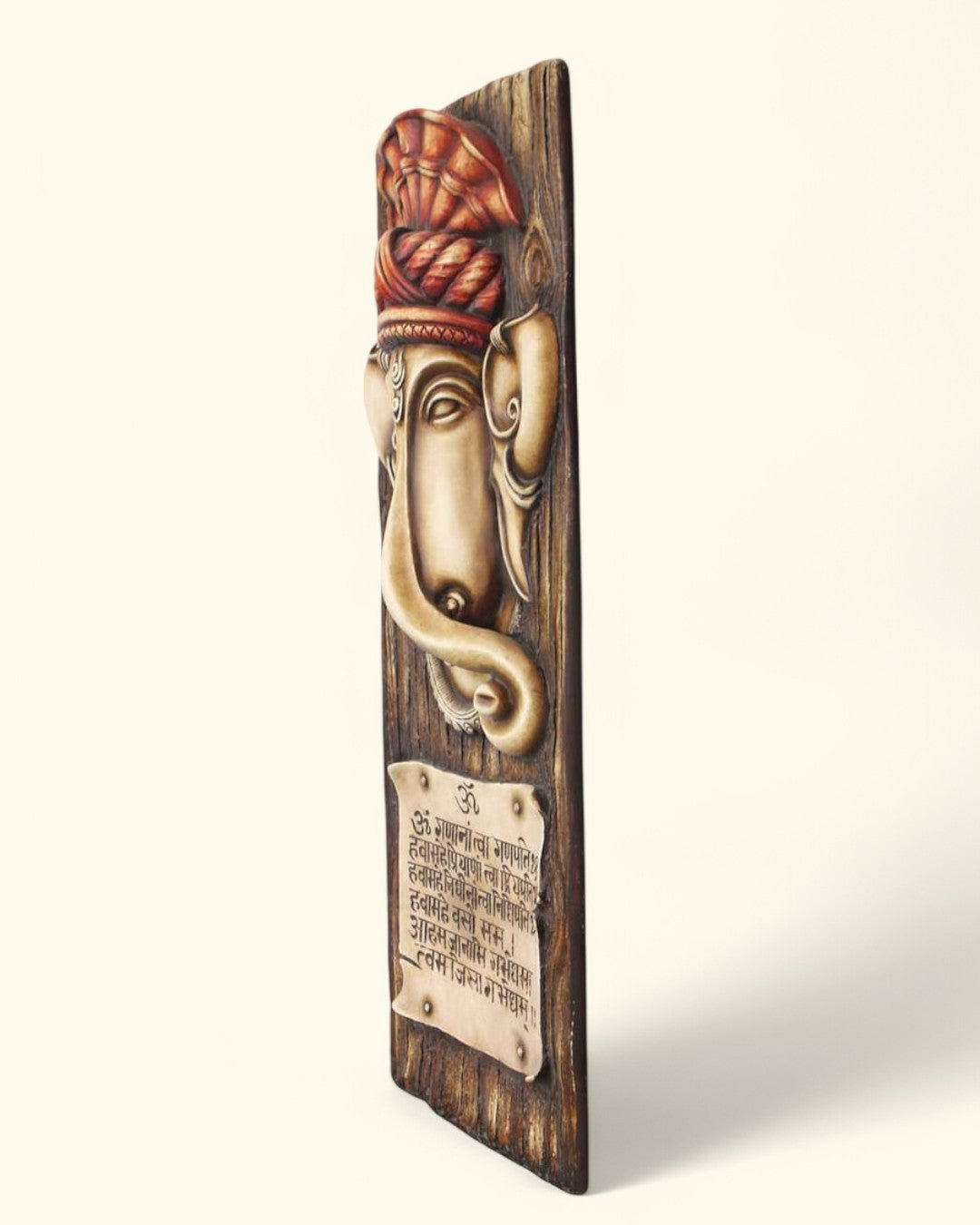 Artistic Ganesh Scripture, Puja Vidhi Wall Hanging、mySite、topwebapps