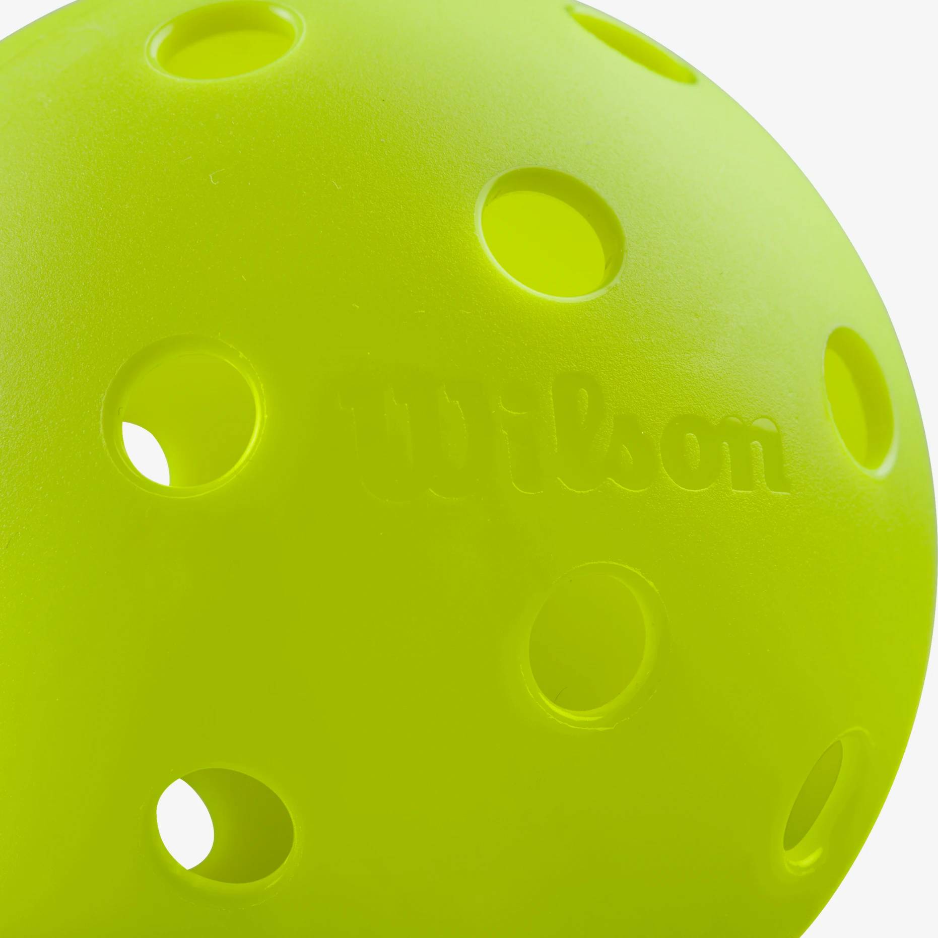 Wilson TRU 32 Outdoor Pickleball Ball (Yellow) - Case of 48