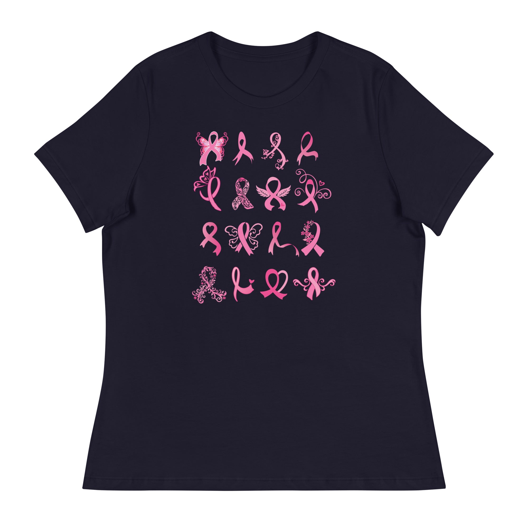 Rows of Ribbons Women's Relaxed T-Shirt、mySite、camillekostekn