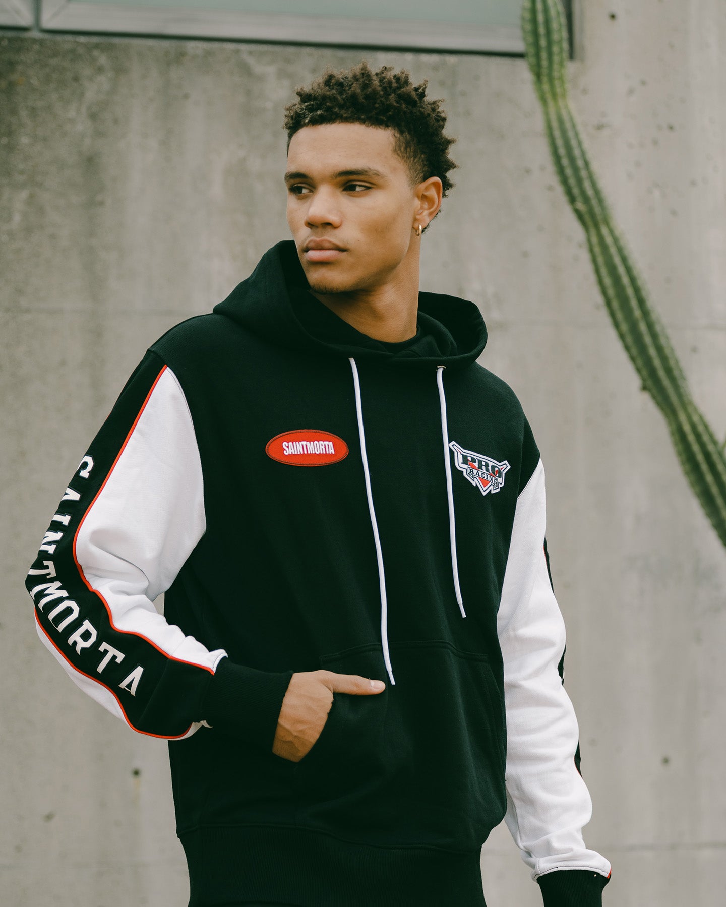 Saint Morta Pro Racing Hoodie Black、mySite、zt4zffjzw