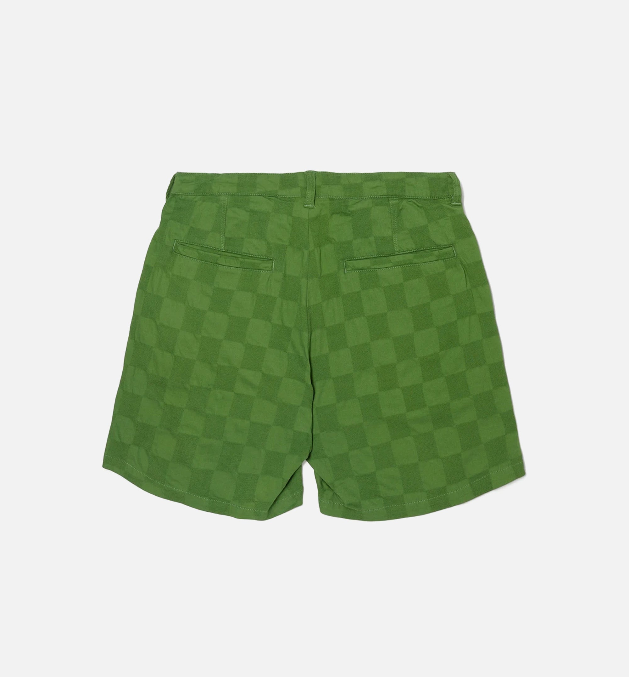 Jazz Checkered Short Mens Shorts - Green、mySite、dreamappss