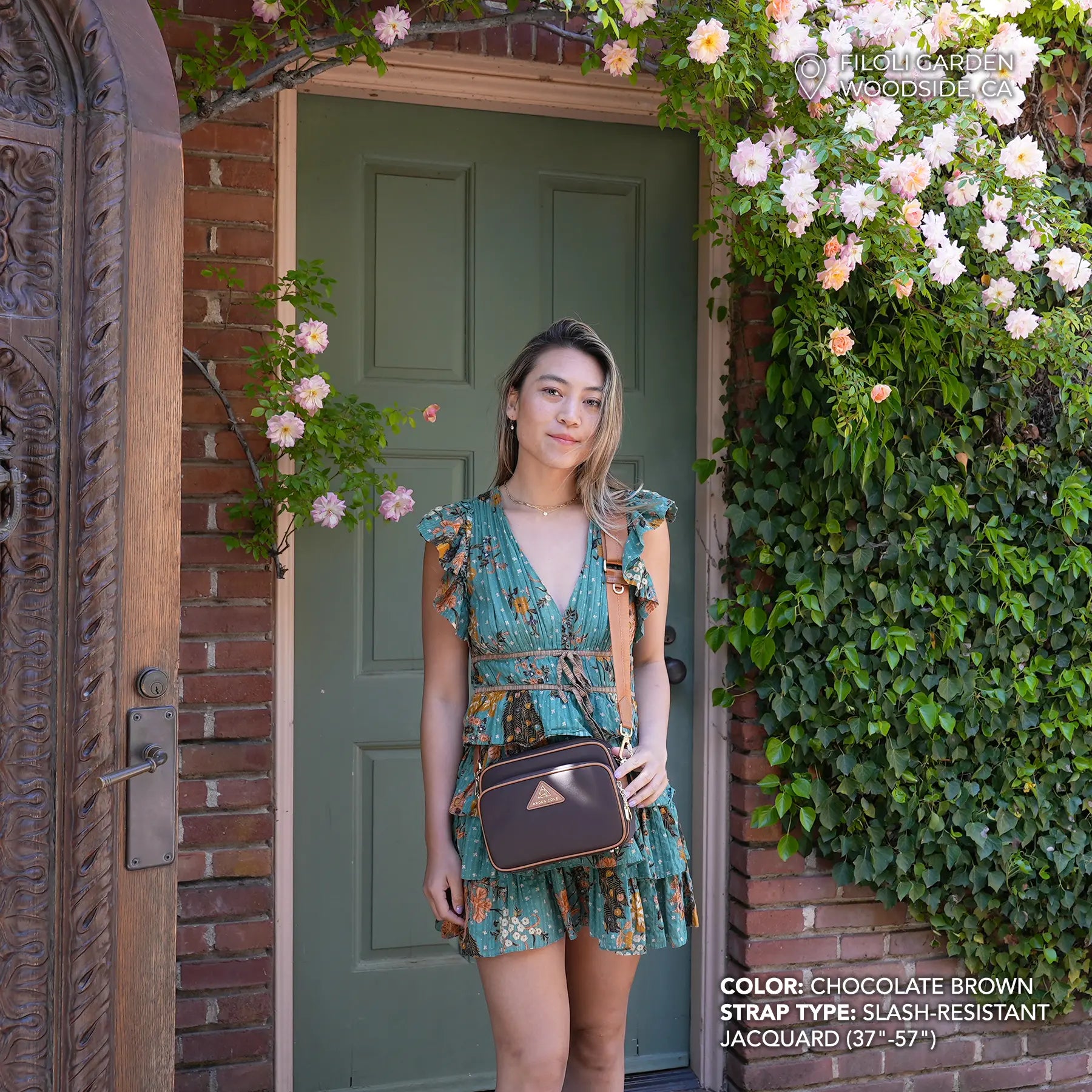 Crissy Full Crossbody with Locking Clasps Strap、mySite、garagedoors4me