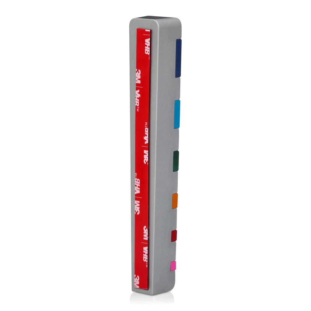Modern Inlay Rainbow Mezuzah by Akilov、mySite、topwebapps