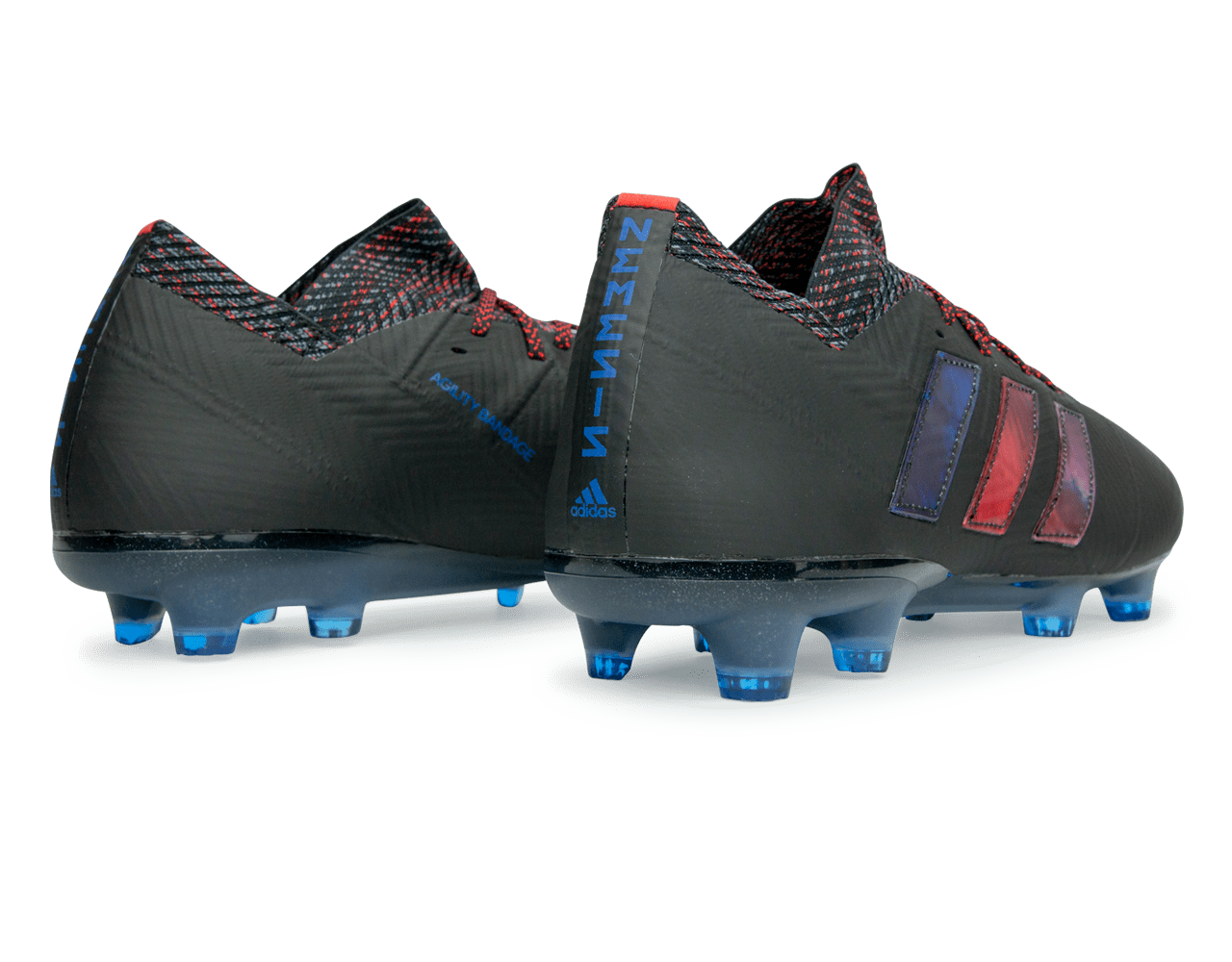 adidas Men's Nemeziz Messi 18.1 FG Core Black、mySite、noshort