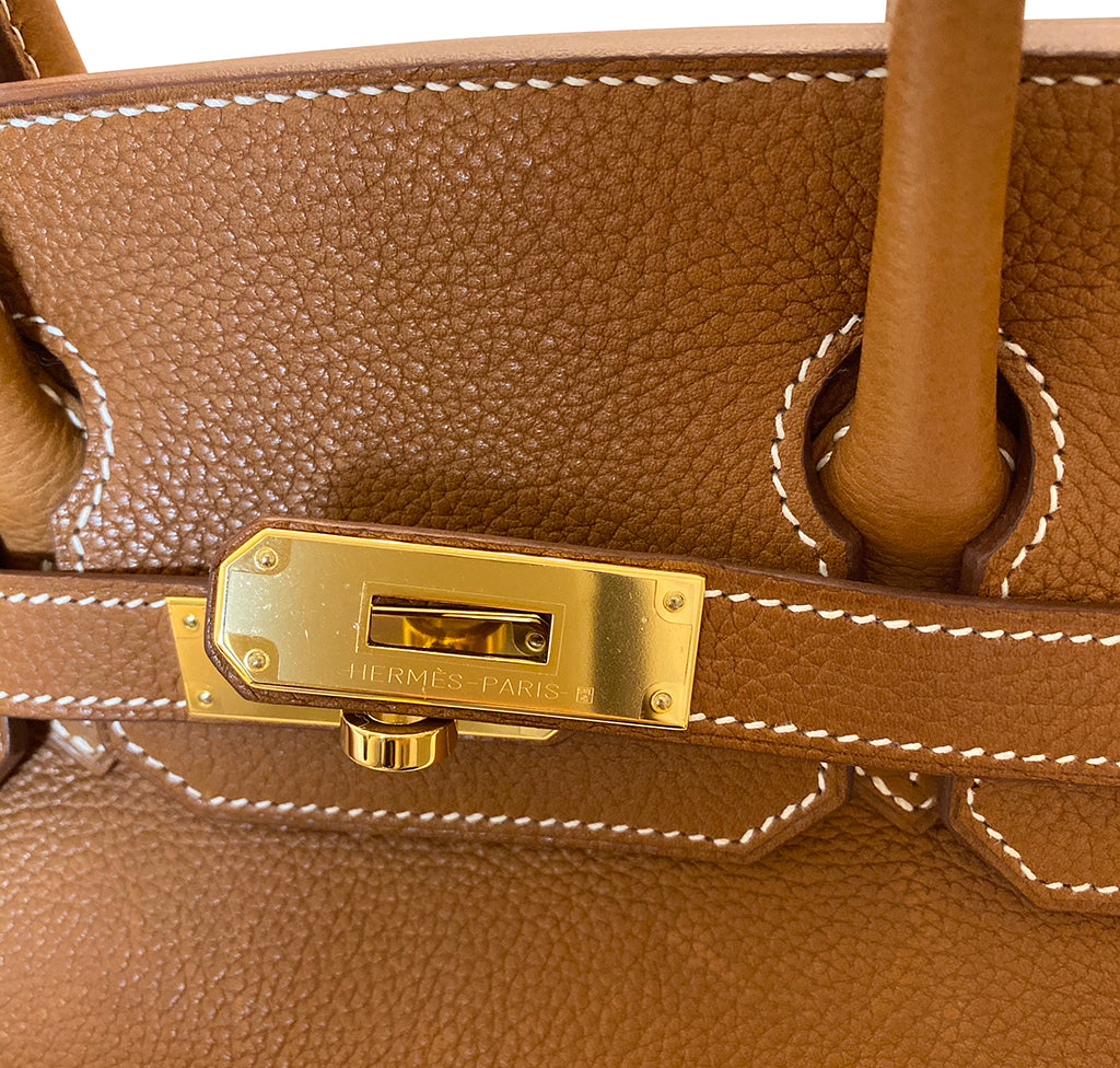 Hermès Birkin 30 Barenia Faubourg Fauve GHW Bag、mySite、garminoutage.com