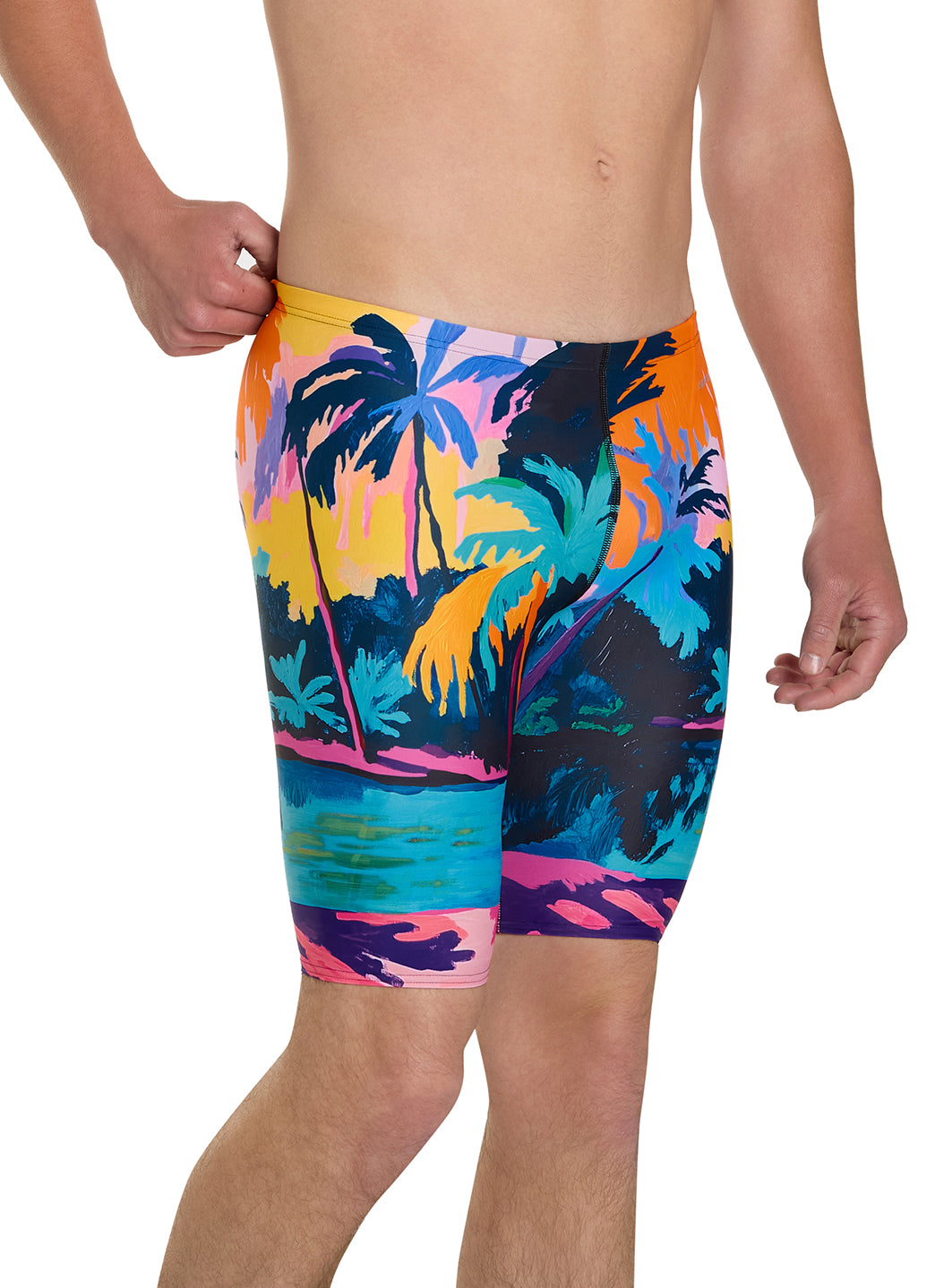 Sporti Tahitian Sunset Jammer Swimsuit (22-44)、mySite、noshort