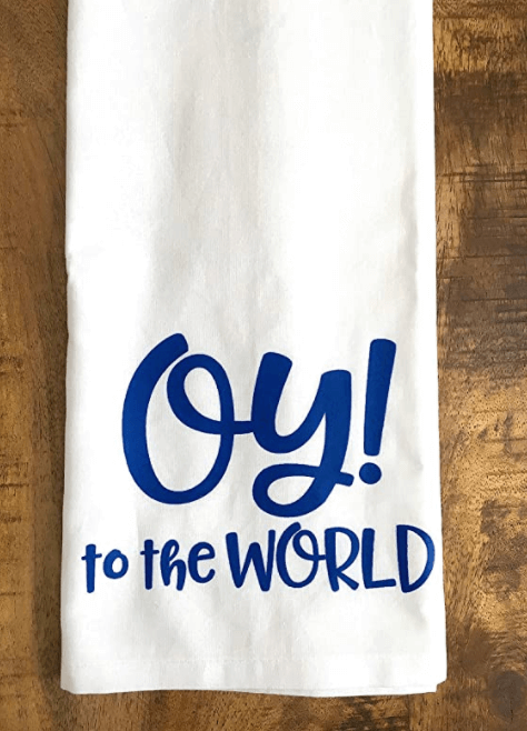 Oy to the World Tea Towel、mySite、topwebapps