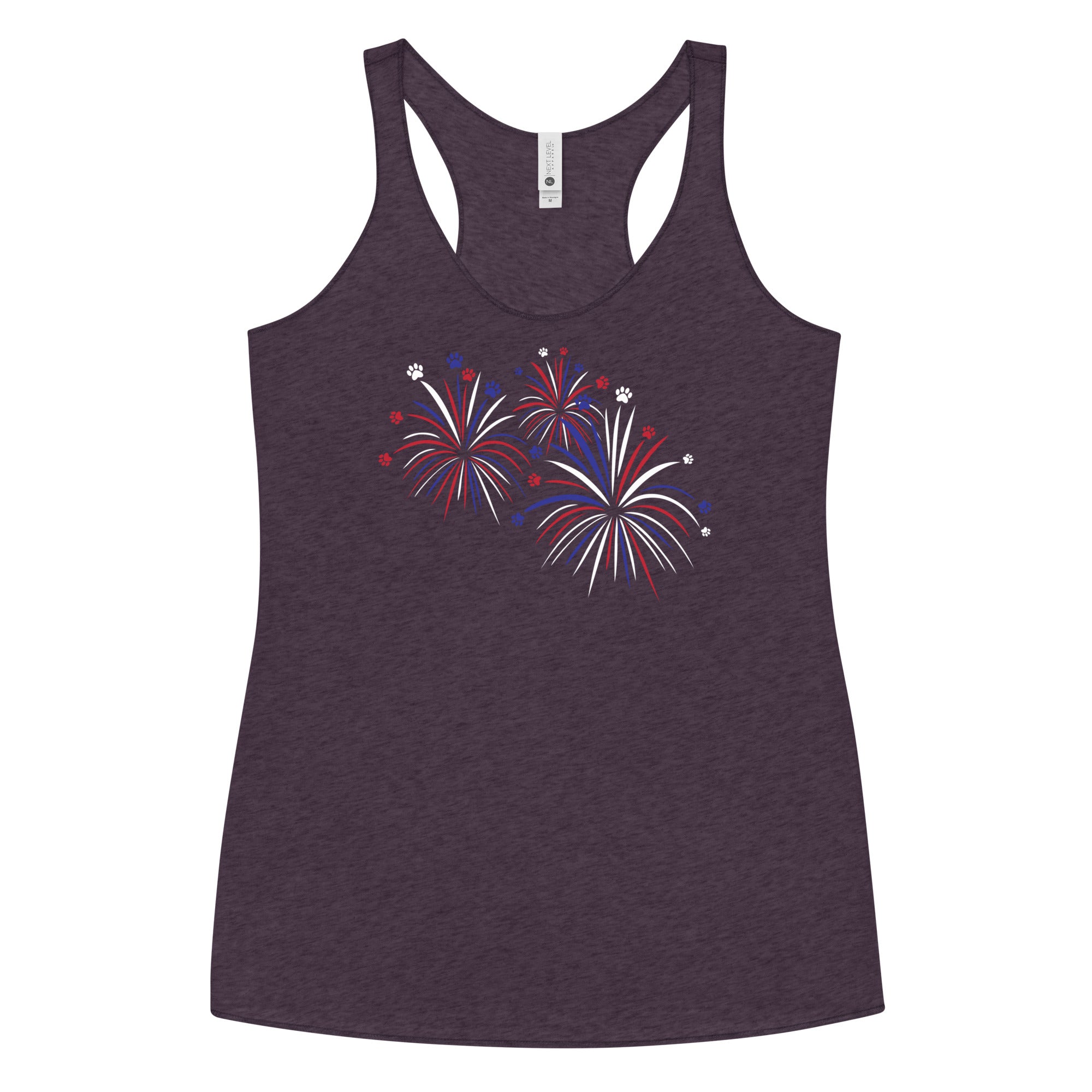 Fireworks of Paws Tank Top、mySite、camillekostekn