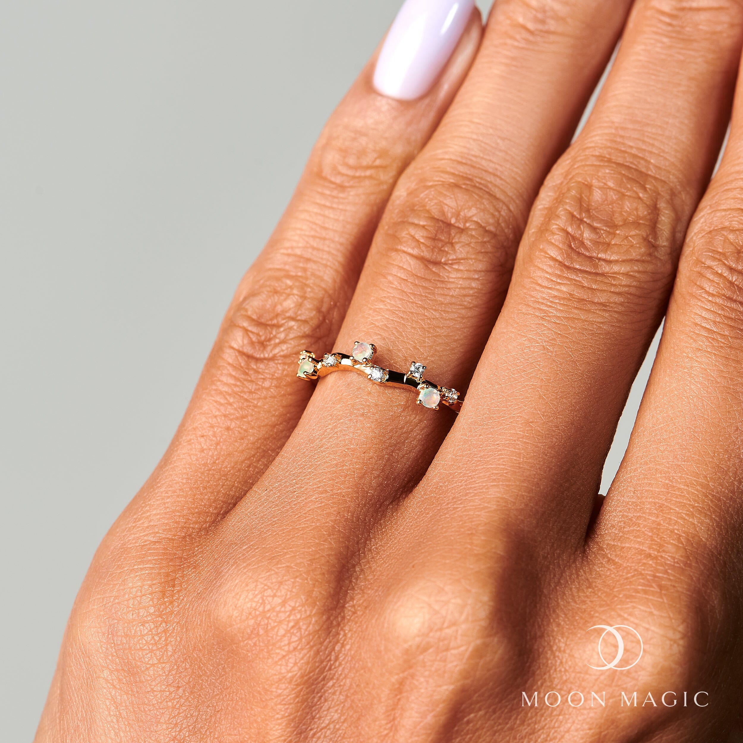 Opal Ring - Stardust Band、mySite、hinf8tx79