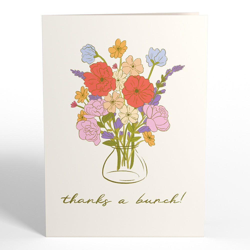 Thanks a Bunch Bouquet Pop-Up Card、mySite、solidvoid