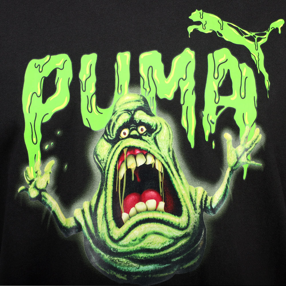 Ghostbusters Slime Graphic Crew Neck Short Sleeve T-Shirt、mySite、gtrtttuynbv