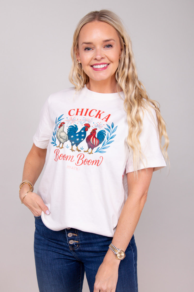 Chicka Boom Boom Graphic Tee、mySite、hinf8tx79