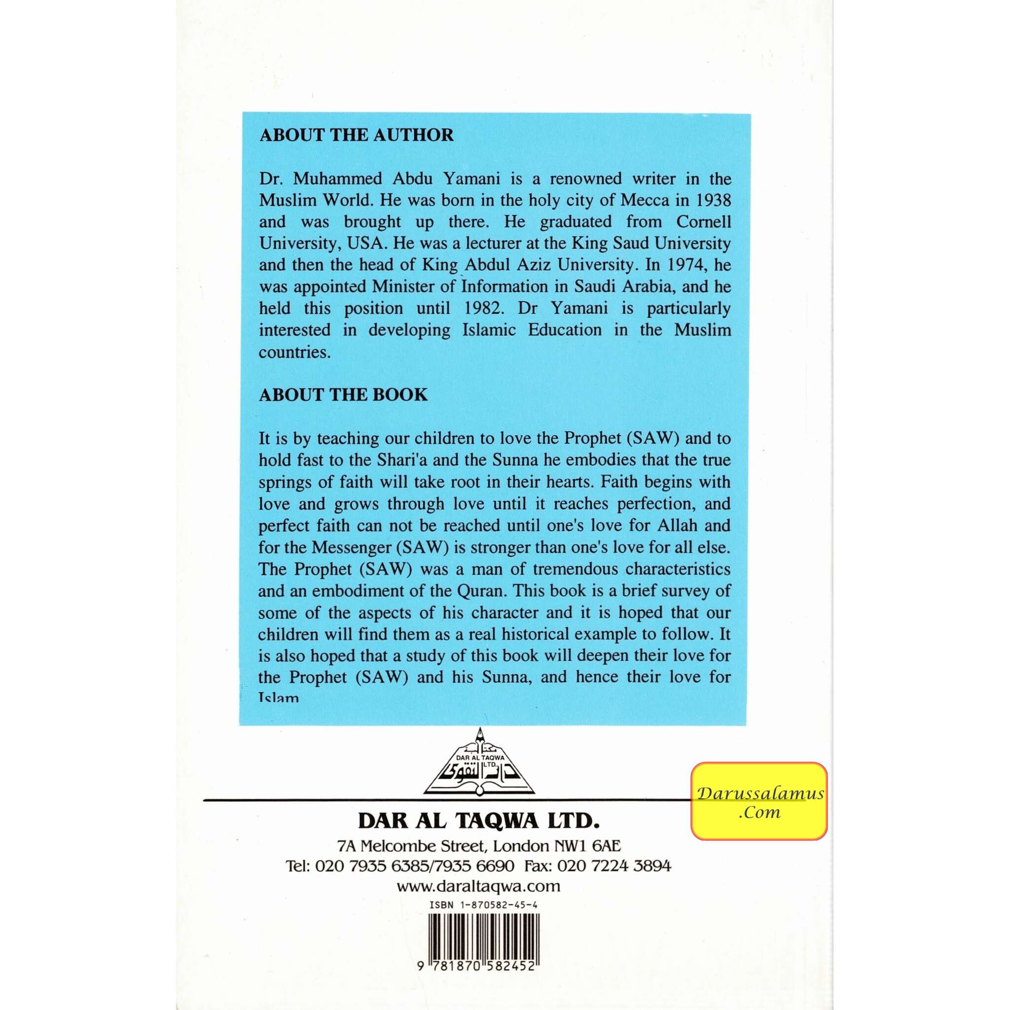 Teach your children to Love the Prophet Muhammad By Dr. Muhammad Abdu Yamani、mySite、topwebapps