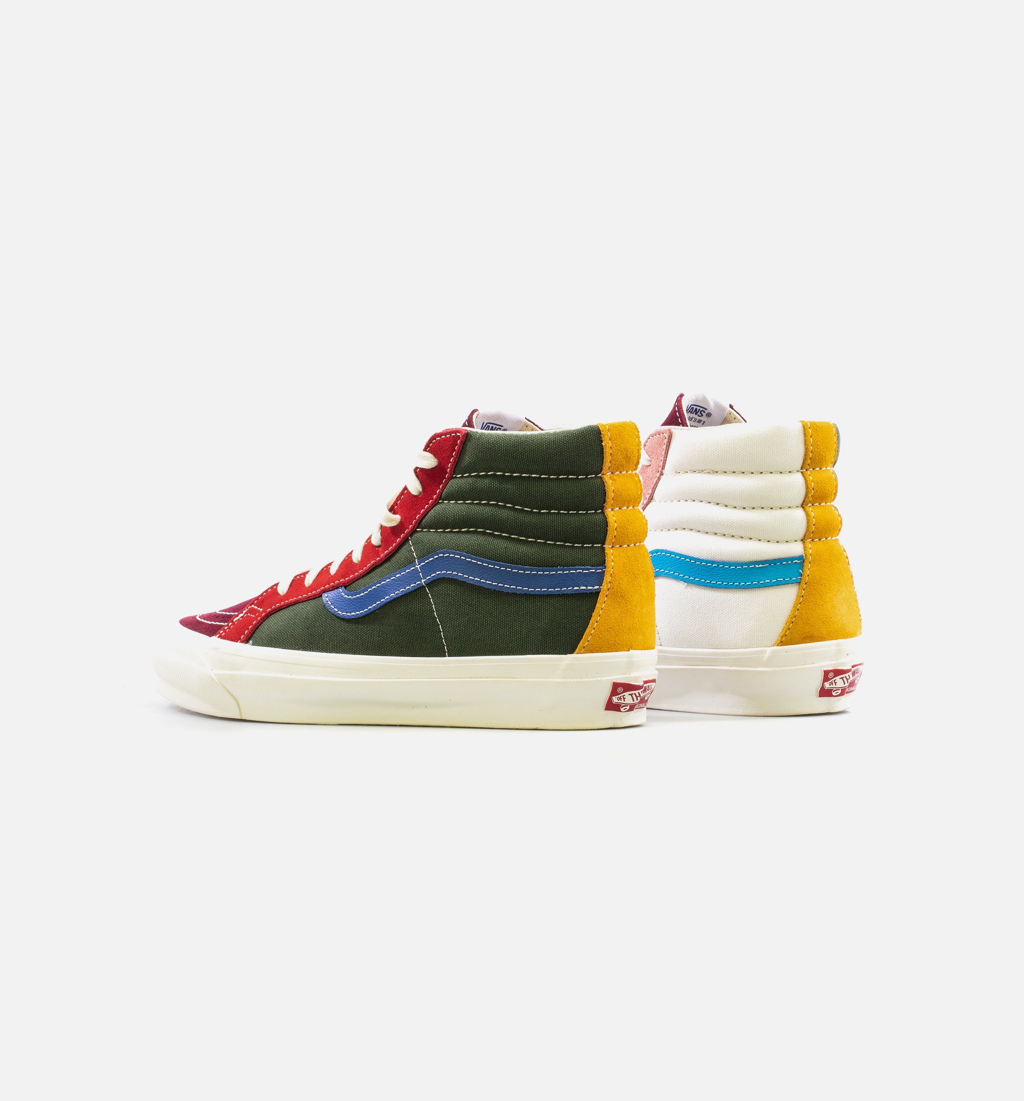 OG SK8-Hi LX Mens Lifestyle Shoe - Yellow/Green/Blue/Bone/Red、mySite、dreamappss