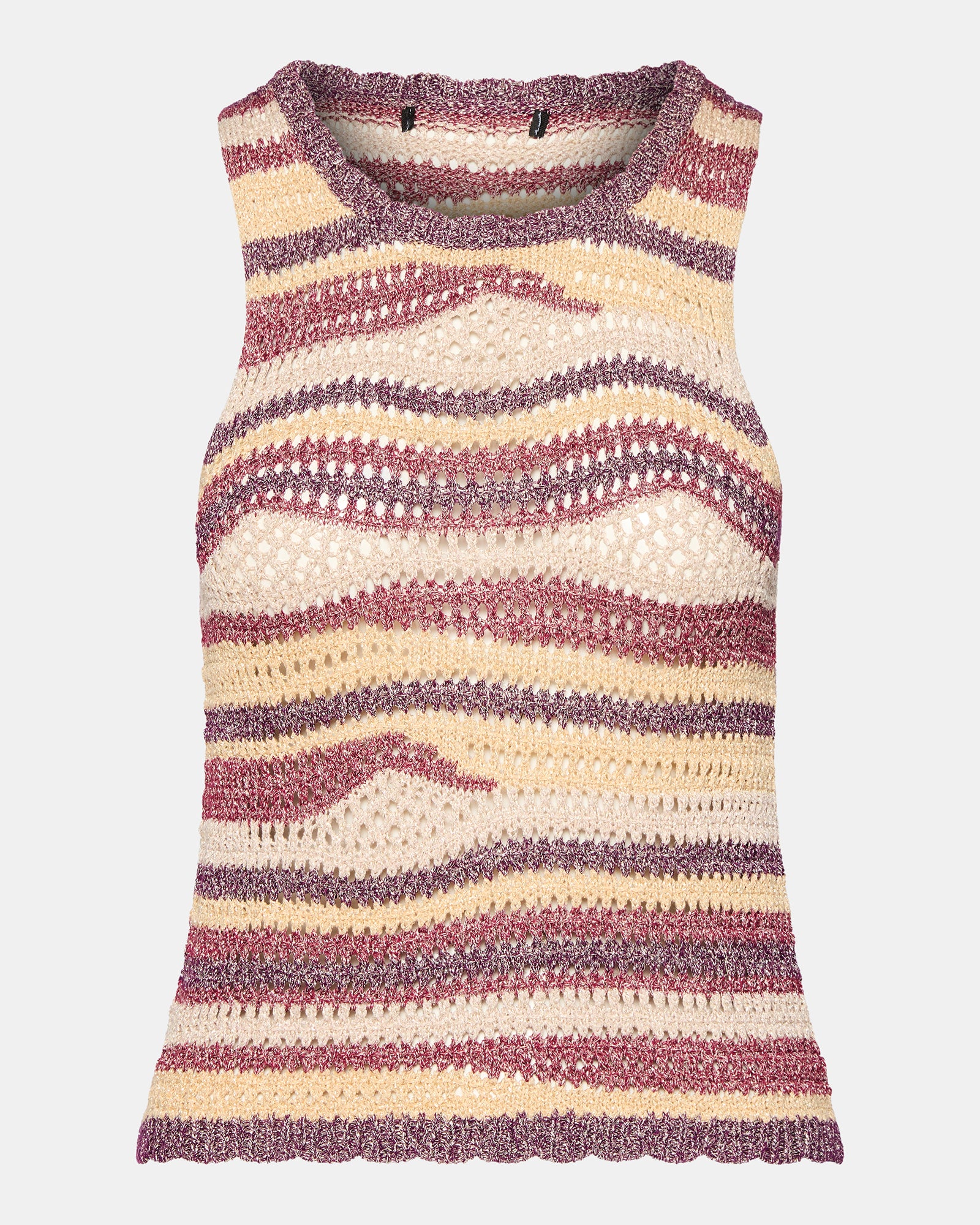 HANNAH TOP RED MULTI、mySite、gtrtttuynbv