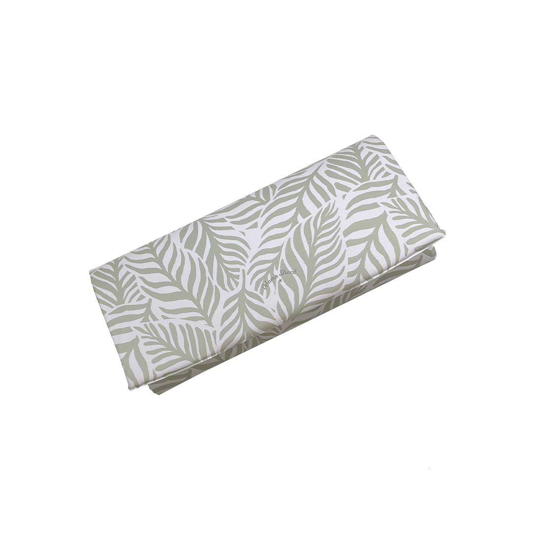  Mama Shack Travel Changing Mat - Linear Leaf / Sage、mySite、merchandisen