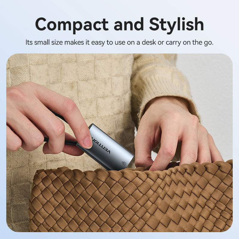 Vention USB-C/USB-A to Gigabit Ethernet Adapter、mySite、fannypackpong