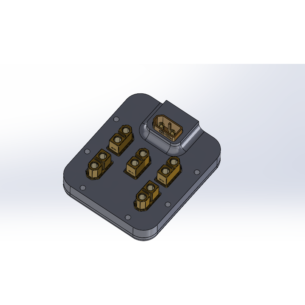  FlyAwayPDB XT60 LED Racing Gate Power Distribution Hub - Choose Options、mySite、merchandisen