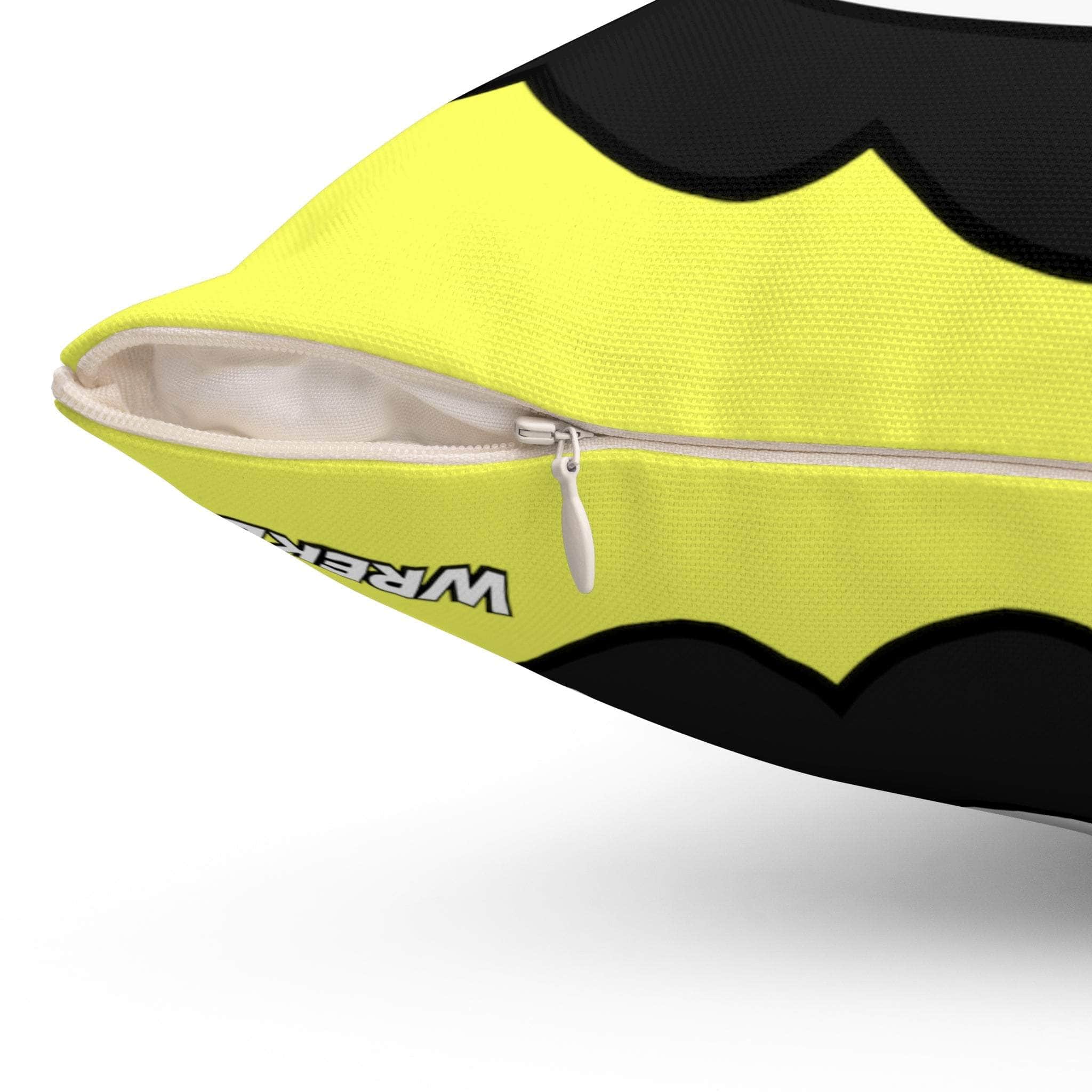  FPV Kaveman Square Pillow by WREKD Co. - Choose Size、mySite、merchandisen