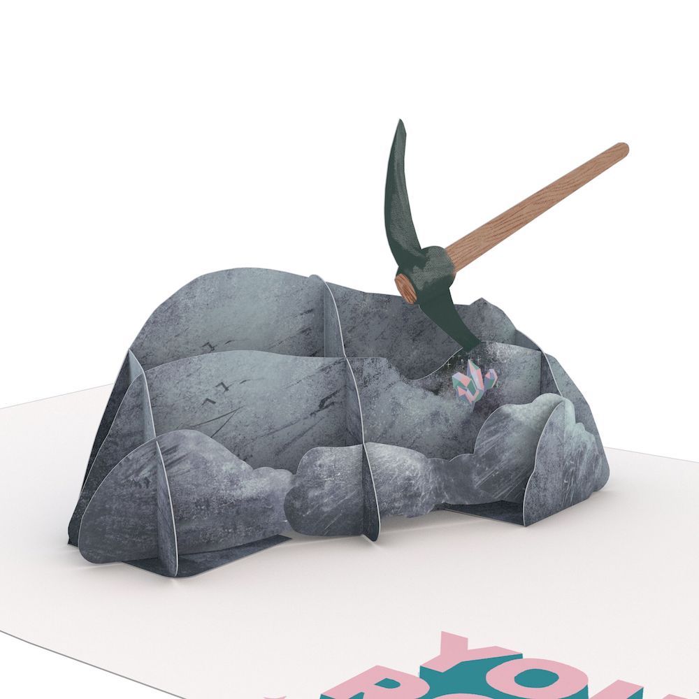 Congrats You Rock: Paperpop Card®、mySite、solidvoid