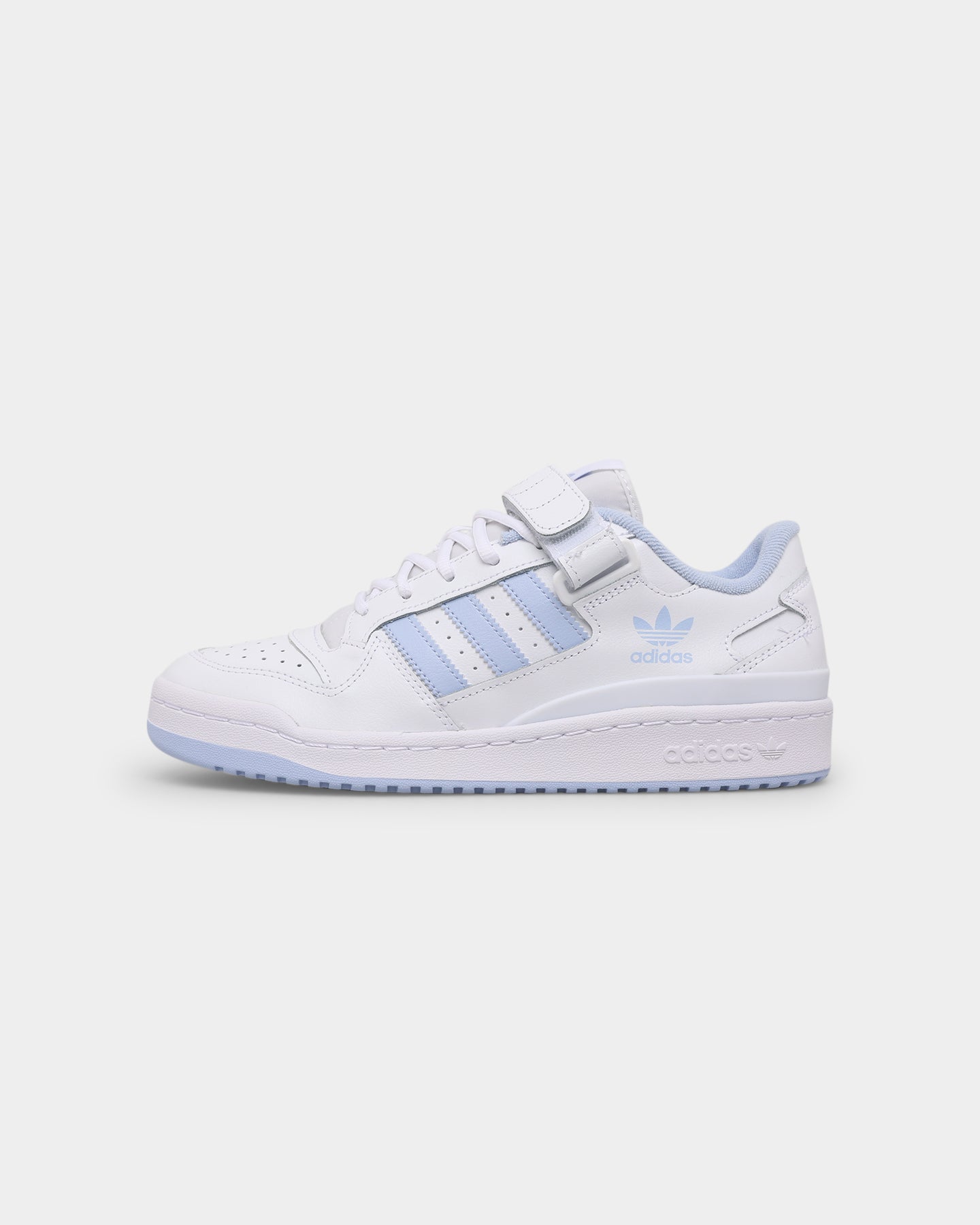 Adidas Women's Forum Low Ftwr White/Blue、mySite、zt4zffjzw