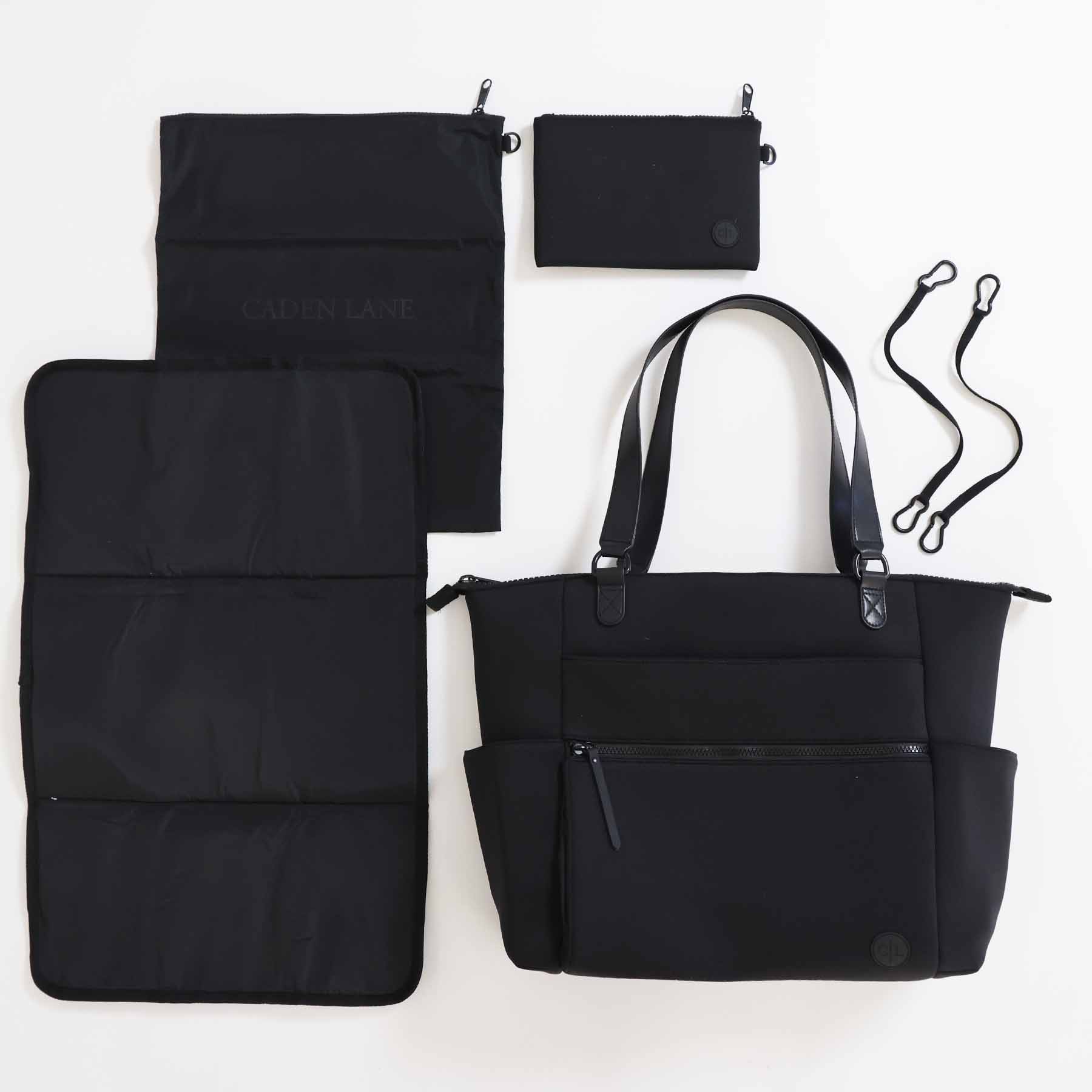  Lane Convertible Diaper Bag Tote | Black、mySite、layawaytickets