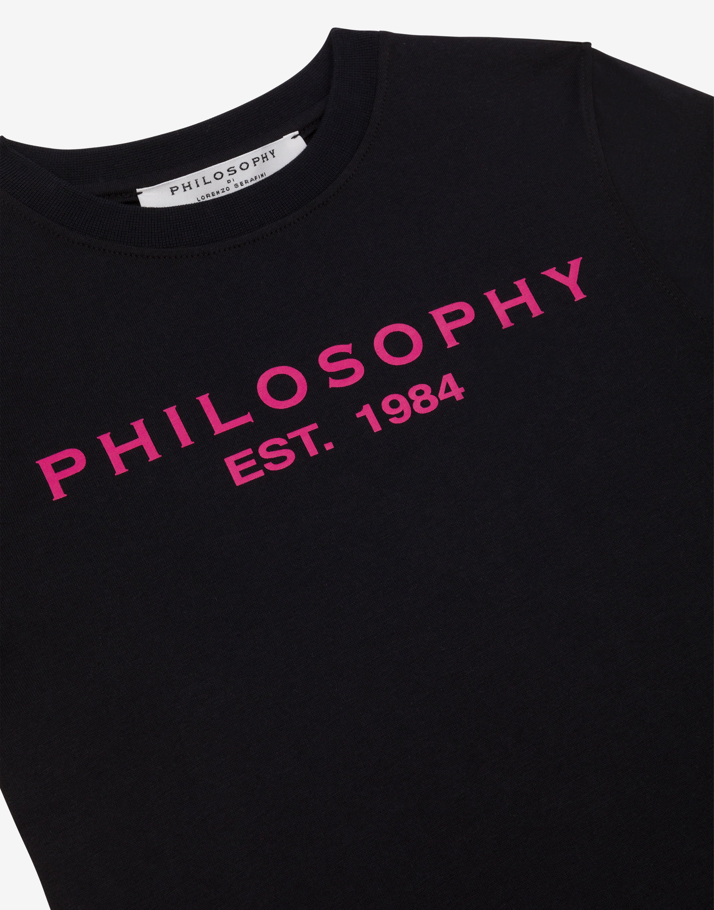 Kids t-shirt in jersey con logo PLS、mySite、aoinhome