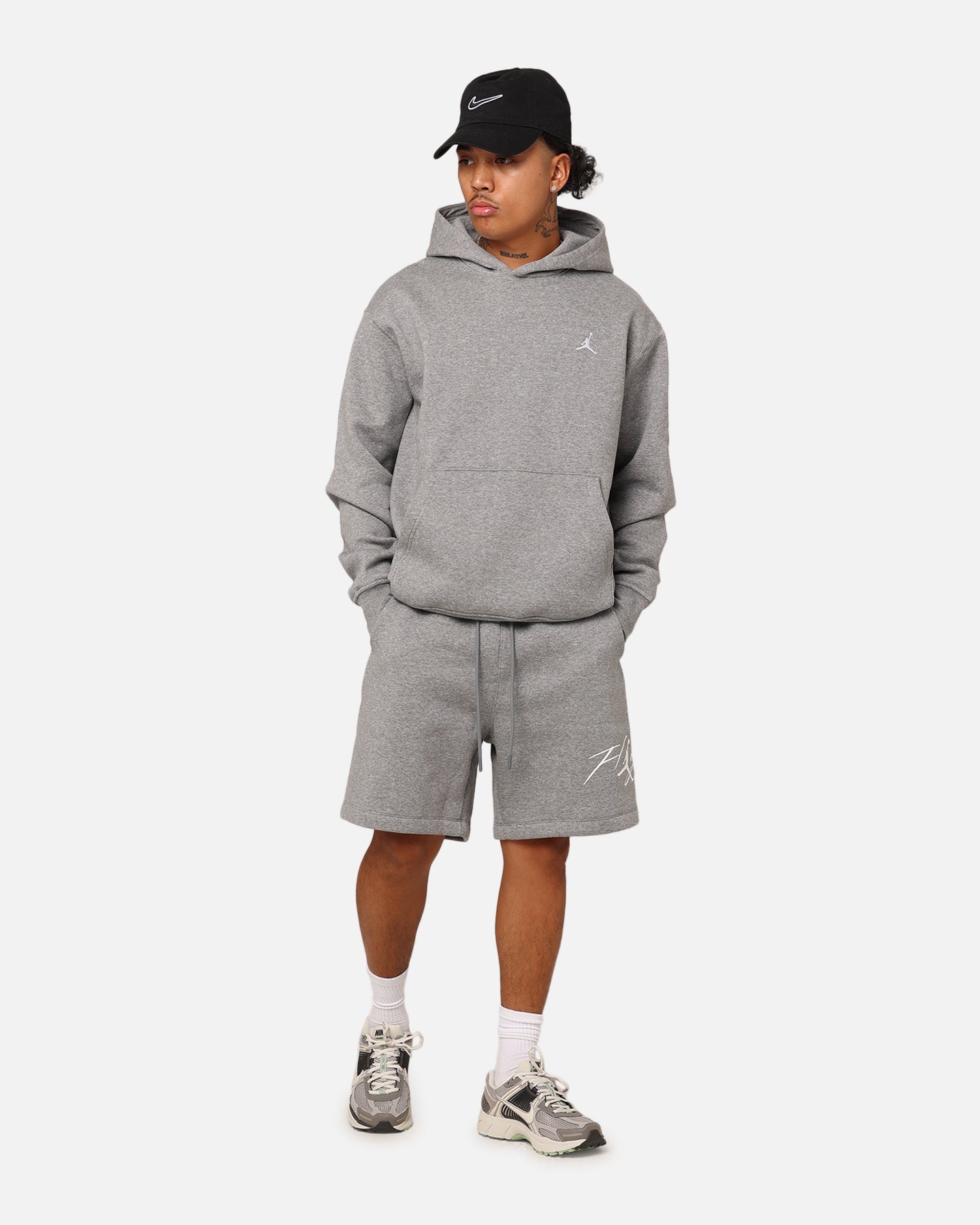 Jordan Essentials Brooklyn Fleece Harbour Shorts Carbon Heather、mySite、zt4zffjzw