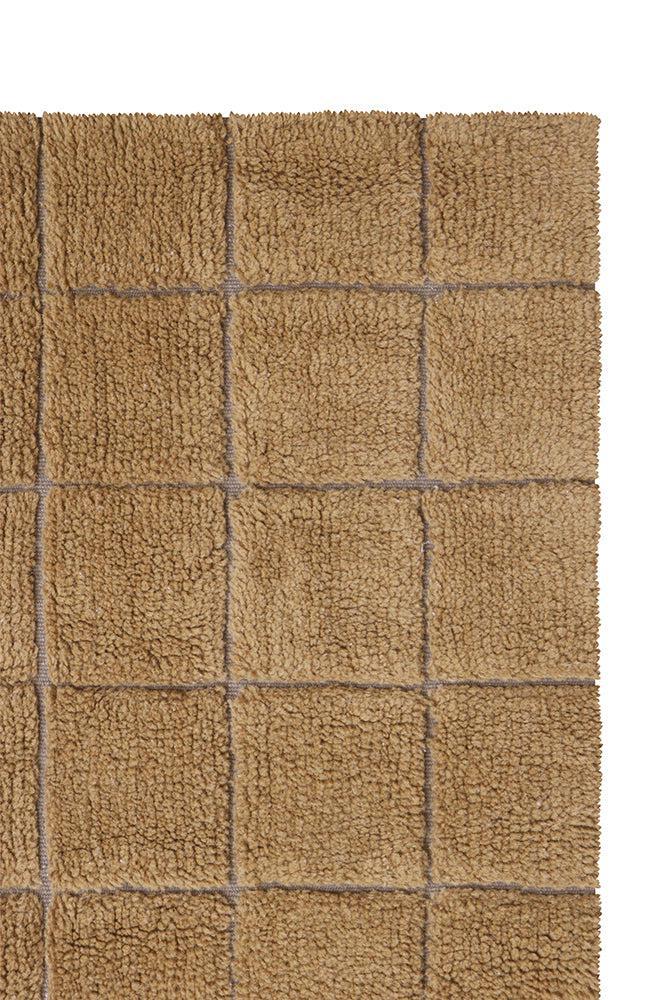 WOOL AREA RUG MOSAIC OCHRE、mySite、gigharbornorthrealestate