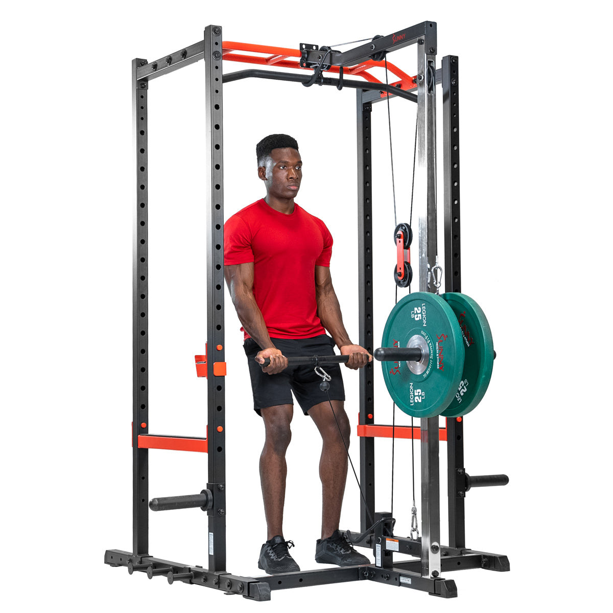  Sunny Strength™ Stretch Training Machine Lat Pulldown Pulley System Attachment for Power Racks、mySite、ghnorth