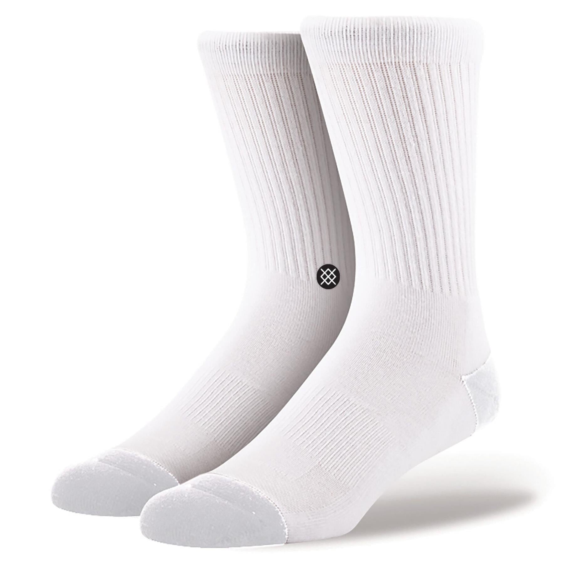  Stance Icon Socks - White/ Large、mySite、merchandisen