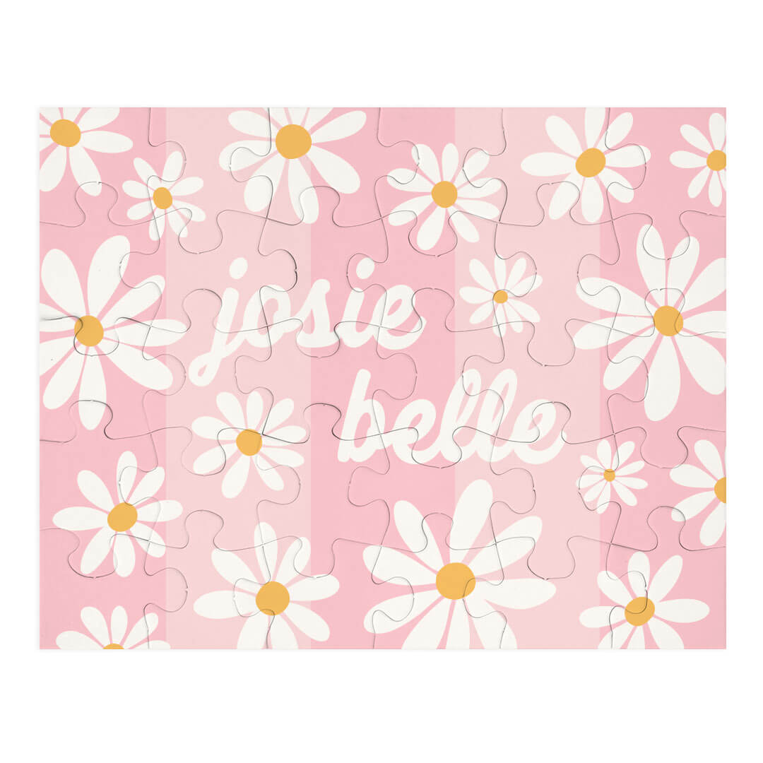  Kids Personalized 30 Piece Puzzle | Daisy Garden、mySite、layawaytickets