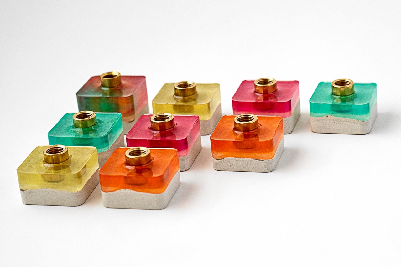 Colorful Cubes Menorah by Israel Museam、mySite、topwebapps