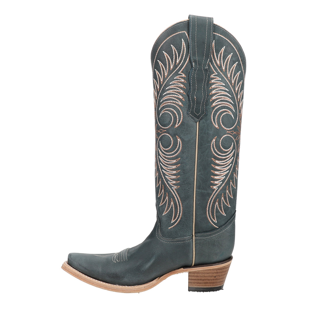 Distressed Embroidered Snip Toe Cowboy Boots、mySite、gtrtttuynbv