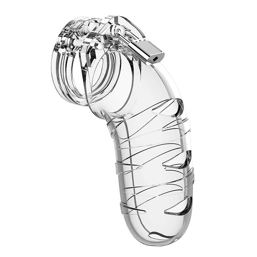 ManCage 5.5 Inch Model 05 Adjustable Male Chastity With Lock、mySite、bottomscart
