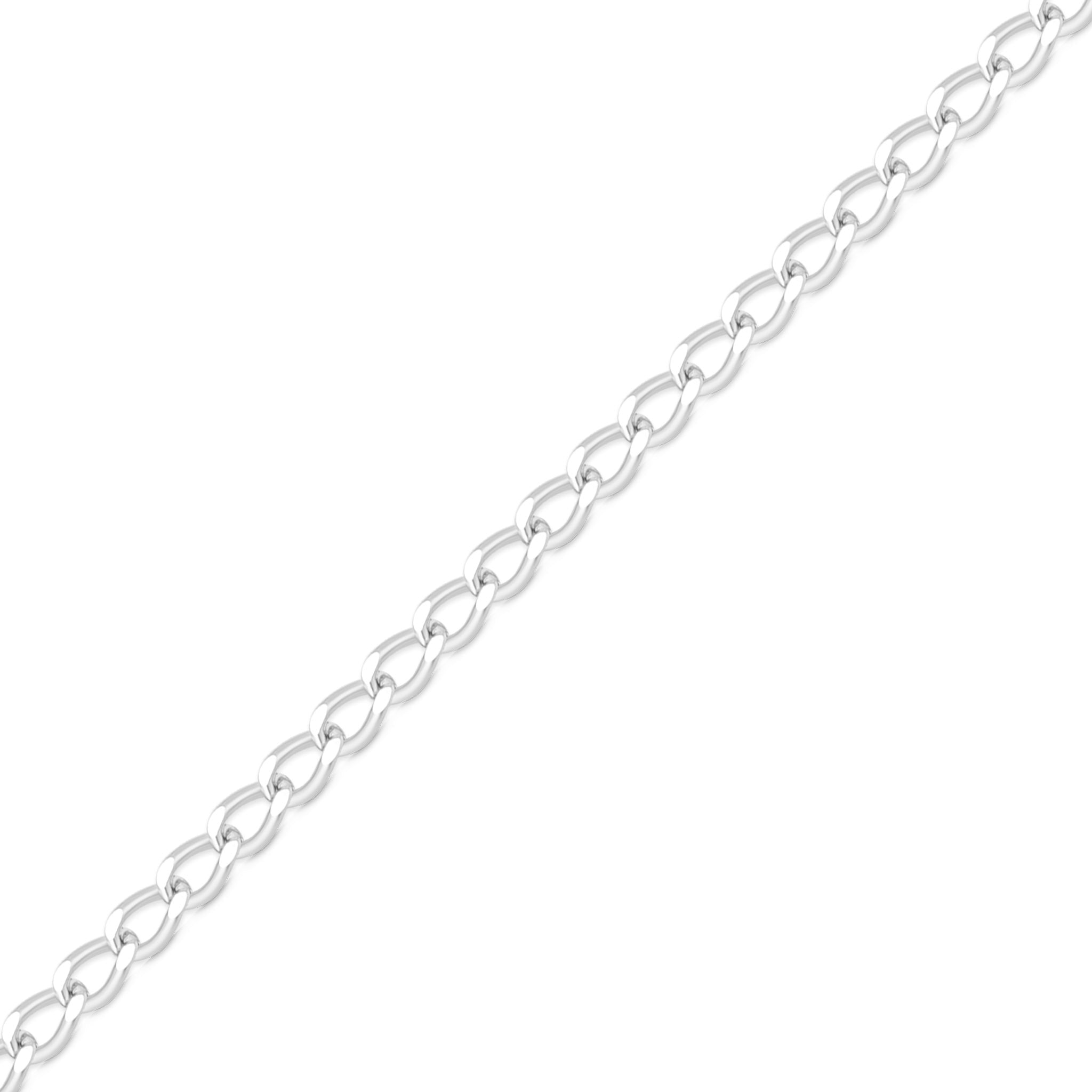 0.9mm Fine Diamond Cut Curb .925 Sterling Silver Permanent Jewelry Chain - By the Foot / PMJ0004、mySite、dreamappss